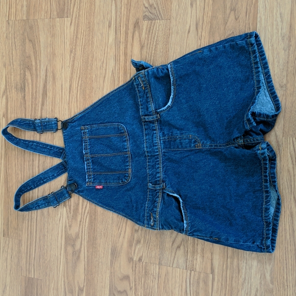 Levi's Other - Levi's OVERALL Jean Denim Overalls Shortall Size L 12/14